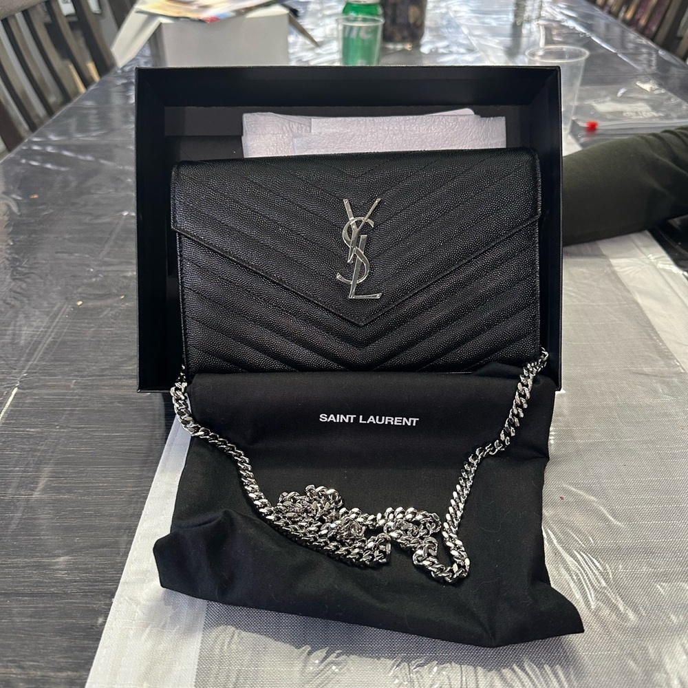 YSL bag with silver hardware NWOT’s - Picture 5 of 8